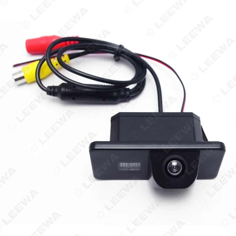 LEEWA Special Car Combined Backup Rear View Camera For BMW 5-series(E60/E61/E63/E64)/X5(E70)/X6(E71/E72)/1-series(E81/E87) #4390