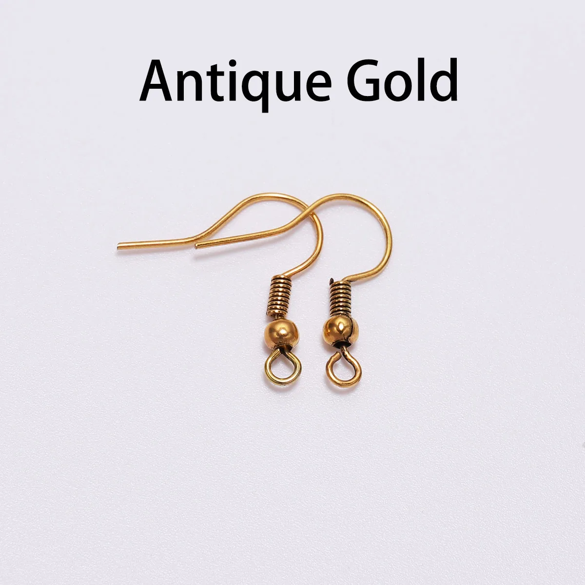 100pcs 17x20mm Earring Findings Earrings Clasps Hooks Fittings DIY Jewelry Crafts Making Alloy Hook Drop Earrings Accessories