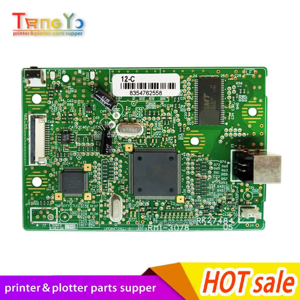 Original New RM1-3126 RM1-3078 Formatter Board main logic board PCA ASSY mother board for Canon LBP2900 LBP3000 2900B 3000 2900