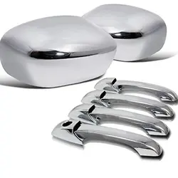 Chrome Door Handle Cover and Mirror Cover For 05-10 Chrysler 300 300C  (NOT For 300M / R/T & SRT8 Model) / 05-08 Dodge Magnum