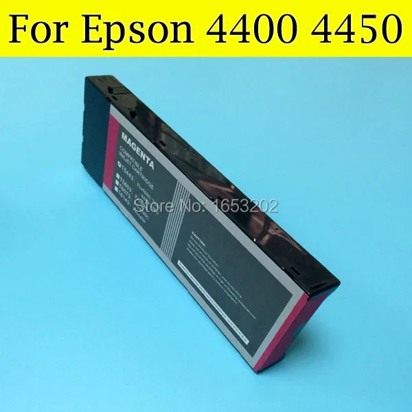 

4 Color/Set With Show Ink Level Full Refil Pigment Ink Cartridge For Epson 4450 Printer