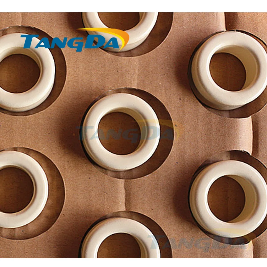 Tangda insulated beige ferrite core bead 36*23*15 mm magnetic ring magnetic coil inductance interference anti-interference