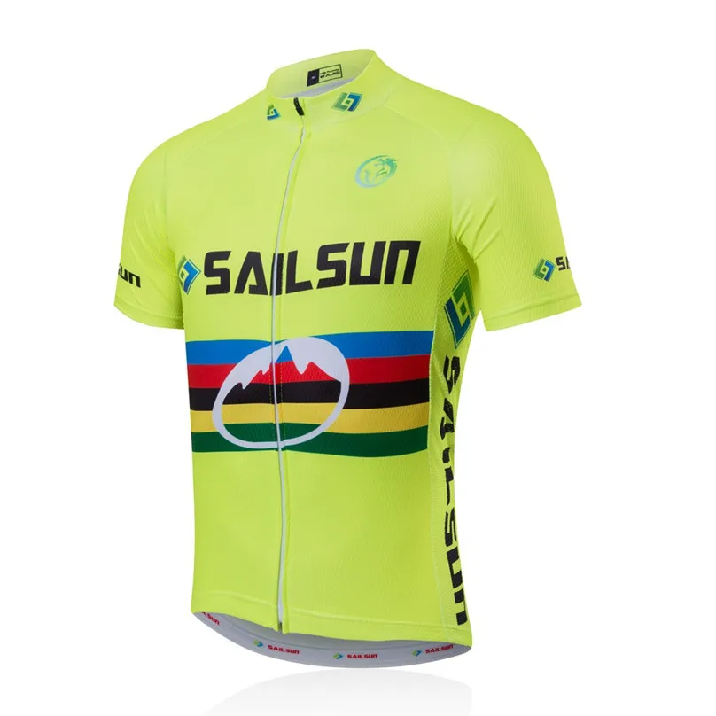 SAIL SUN Team Racing Road Bike Cycling Jersey Breathable Cycling Clothing Ropa Ciclismo Bicycle Clothes Quick Dry Cycling Wear