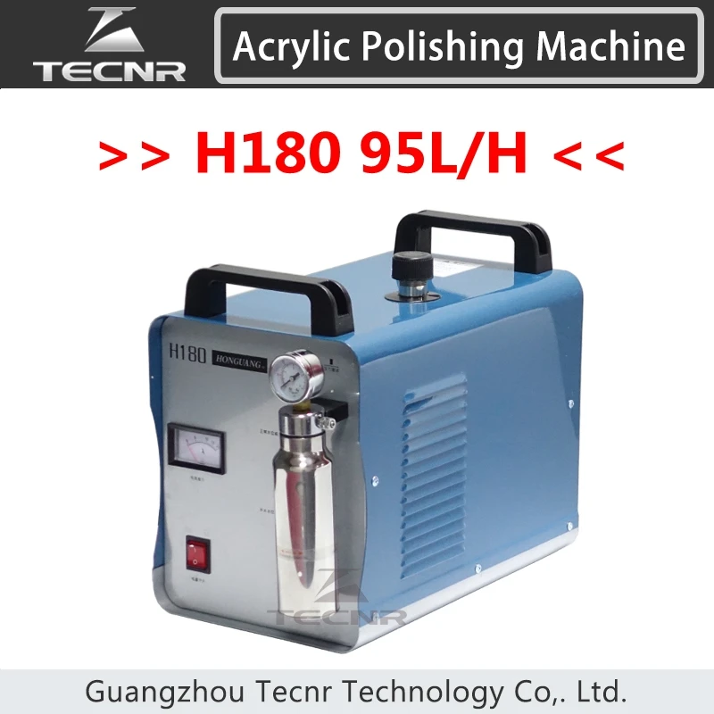 

H180 95L Acrylic Flame Polishing Machine Oxygen Hydrogen polisher Jewelry Polisher Flame Welder 220V