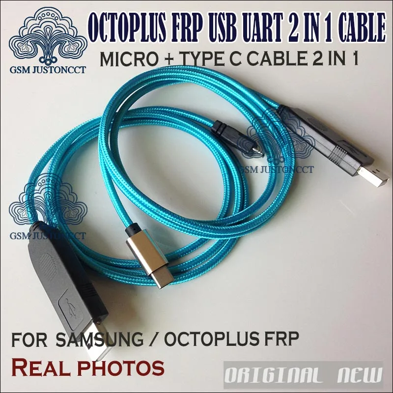 

Octplus FRP UART cable 2 in 1 set ( Micro + type C cable ) for octoplus FRP dongle / eft dongle ,,CHIMERA DONGLE / for samsung