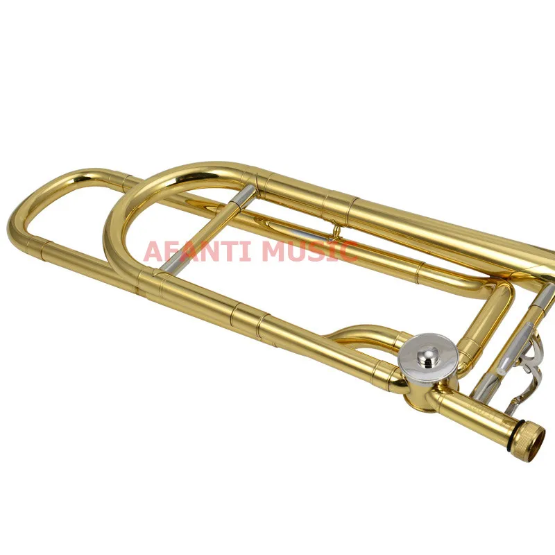 Afanti Music Bb tone / Yellow Brass / Gold finish Trombone (ATB-102)