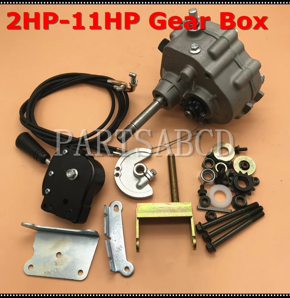 Universal Go Kart Forward Reverse Gear Box For 3/4\