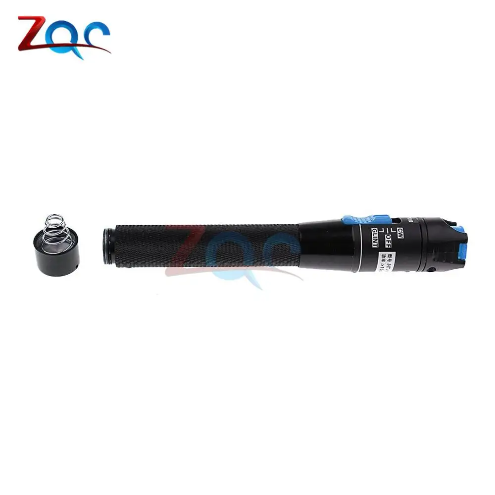 Portable Red Light Laser Fiber Optic 1mW 5KM Source Test Pen Visual Fault Locator Fiber Optic Cable 1mW 3-5KM Tester Tool