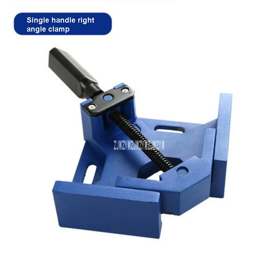Abrazadera de aleación de aluminio para carpintería, accesorio de marco de Clip de ángulo de 90 grados de mango único/doble, bricolaje, C29006, gran oferta
