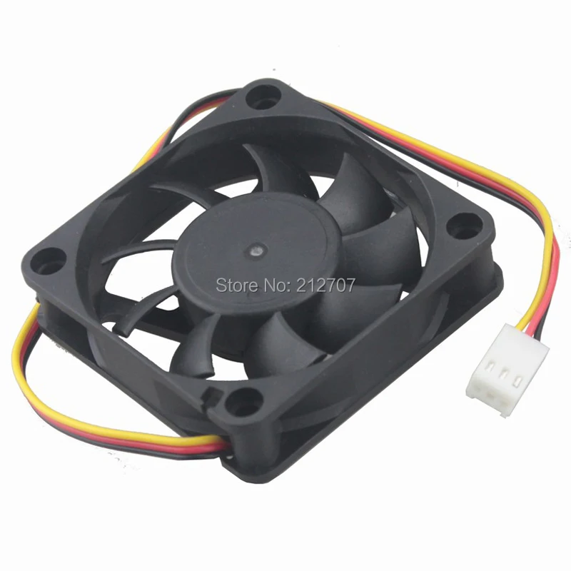 Imagem -05 - Gdstime Ventilador de Resfriamento para pc 50 Peças de 6cm 60 mm 60x60x15 mm dc 12v Pinos para Computador