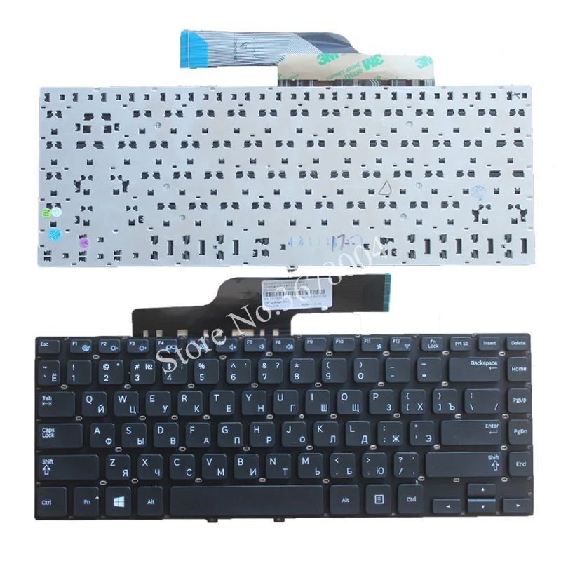 NEW Russian Keyboard for Samsung 350V4C NP355V4C NP350V4C RU Black keyboard PK130RV1B03