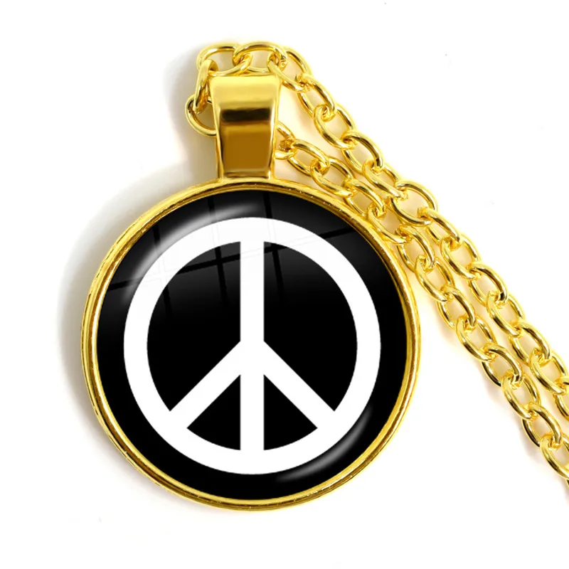 Peace Sign Necklaces Love Bus Surf Van Beach Summer Hippie Peace Car Necklace Retro Vintage Flower Power Hippi Jewelry Seventies