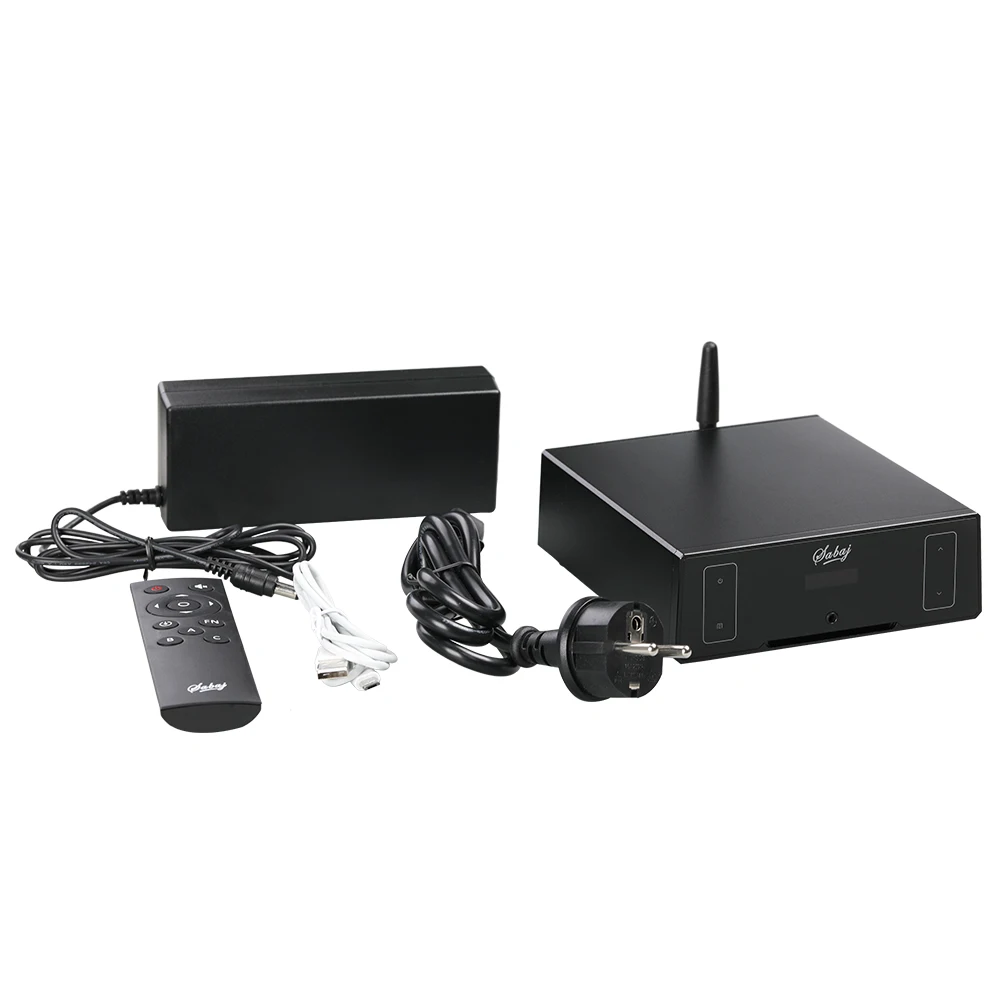 Sabaj A4 HIFI Amplificatore Digitale di Classe D Audio Stereo AMP DPS Tecnologia Bluetooth 4.2 di Uscita 80Wx2 Supporto apt-X coassiale Ottico