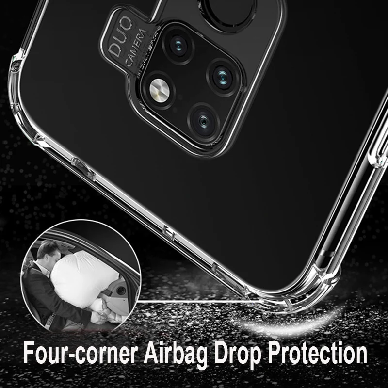 Shockproof Case For Samsung Galaxy A6 Plus A8 2018 Cover Silicone Clear Soft TPU Phone Case J2 Prime J5 2017 J7 Capa Transparent