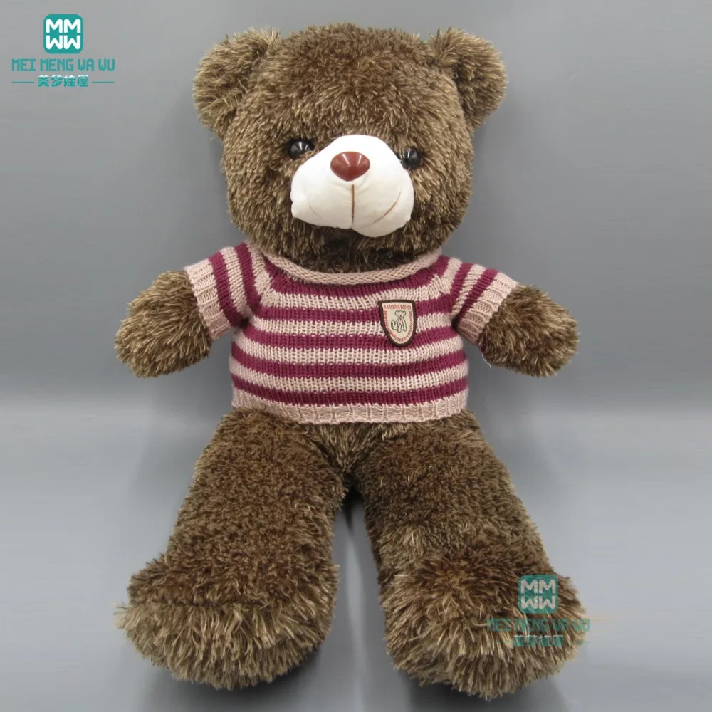 Toy doll clothes fits 60cm-180cm teddy Bear clothes Striped casual loose sweater