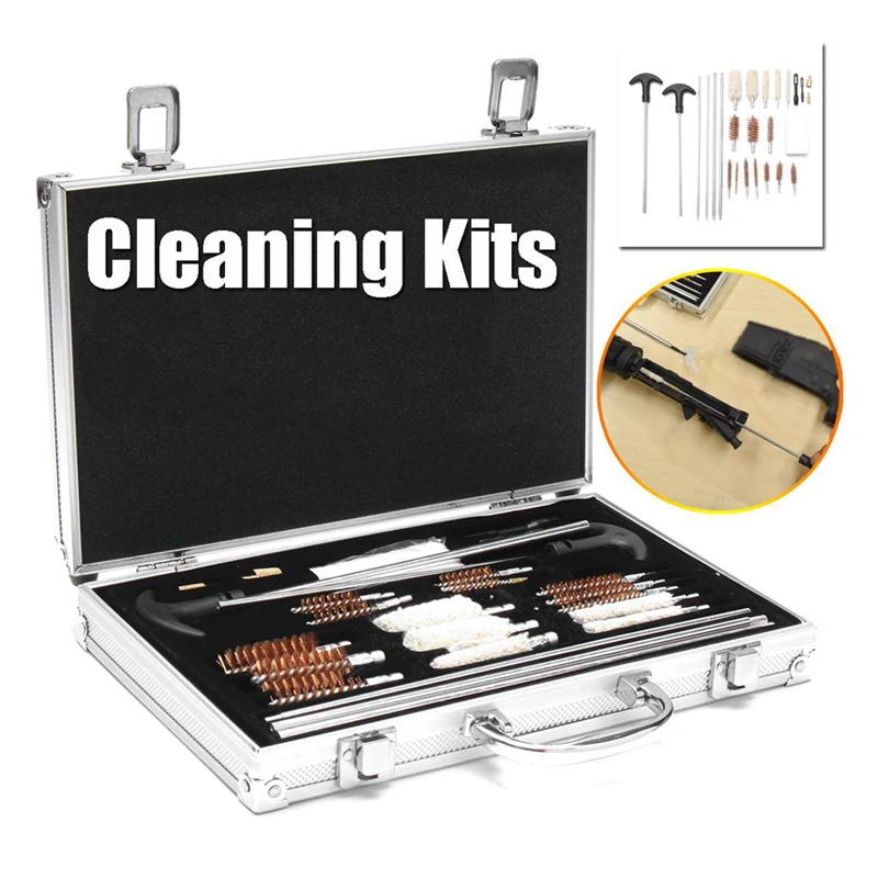 1 Set Universal Gun Cleaning Kit For Rifle Pistol Handgun Shotgun Professional Gun Cleaning Set Gun Brush Tool