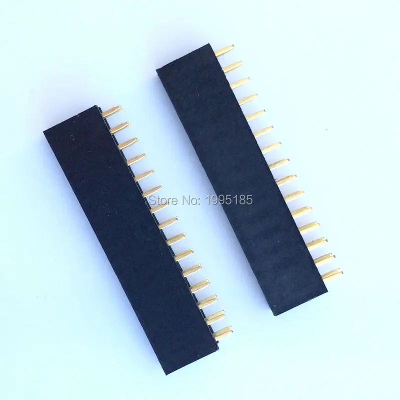 10 Pcs 2.54mm 2x15 Pin 30 Pin Female PCB Double Row Straight Header Strip 2*15