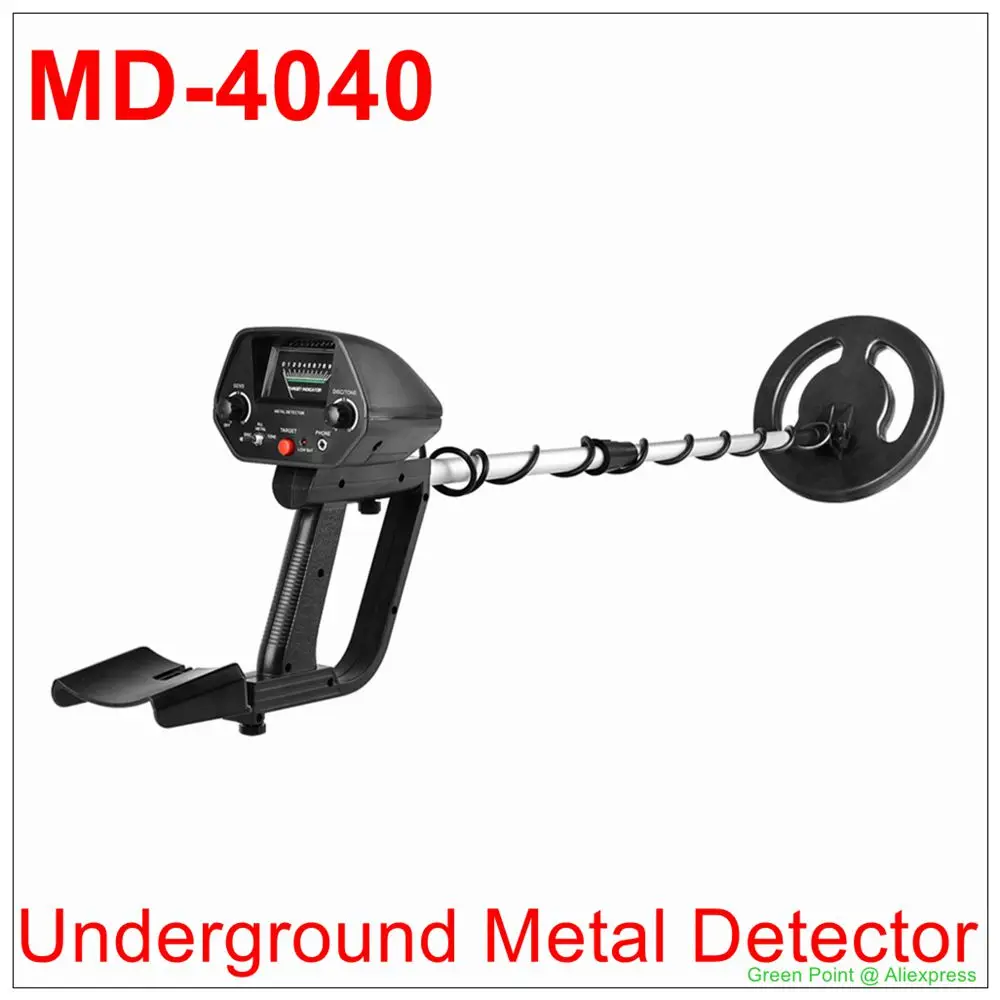 

MD-4040 Underground Metal Detector Professional Scanner High Sensitivity Gold Digger Treasure Hunter Seeker Finder Gold Detector