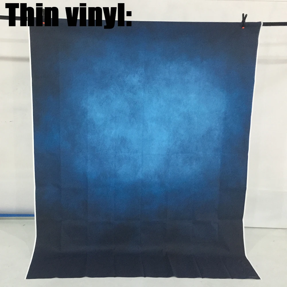 Allenjoy Vinyl Cloth Photography Backdrop Old Master Blue Photo Background Studio Grunge Pure Color Wedding Photocall Photophone