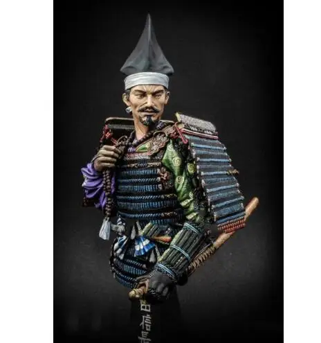 New Unassembled 1/10 Oda Nobunaga Lord of Owari 16th bust    Resin Kit DIY Toys Unpainted resin model