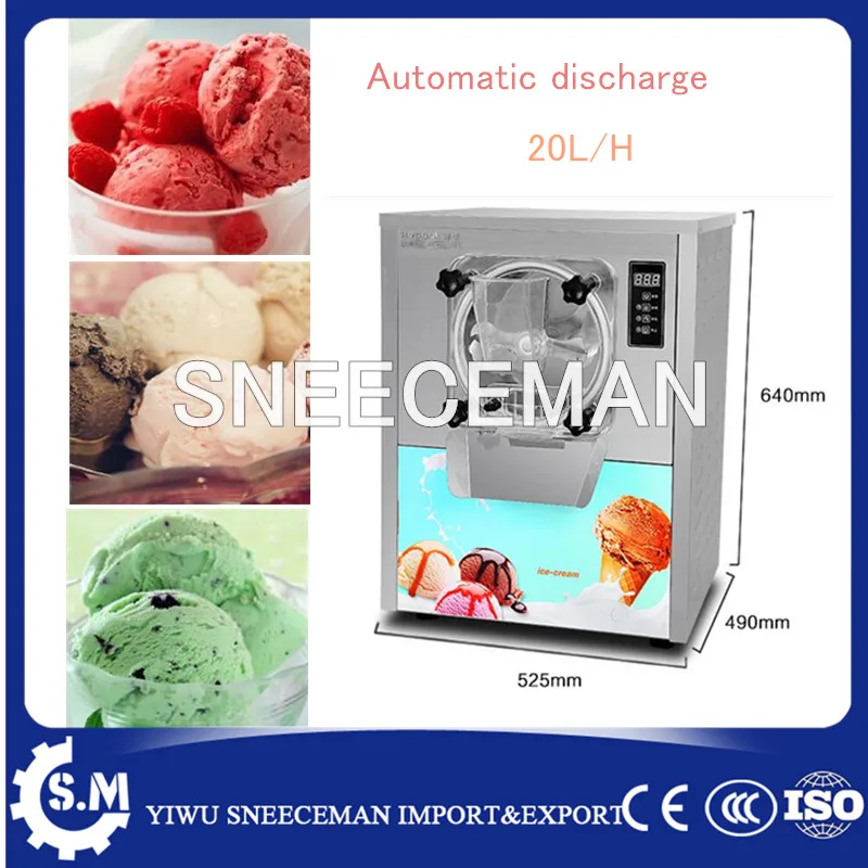 Commercial Gelato Hard Ice Cream Machine For Sale