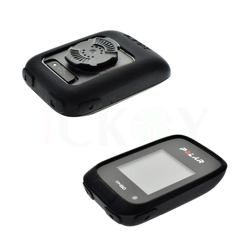 Outdoor Bycicle Road / Mountain Bike Accessories Rubber Black Protect Case for Cycling Training GPS Polar M450