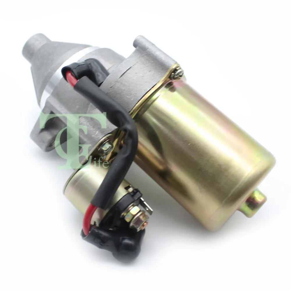 Starter Motor & Solenoid For HONDA GX340 GX390 GX420 GX 340 390 420 11HP 13HP 16HP Engine Motor 31210-ZE3-013 / 31210-ZE3-023