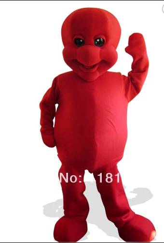 mascot Red Creature Mascot costume alien mascot custom fancy costume anime cosplay kits mascotte fancy dress carnival costume