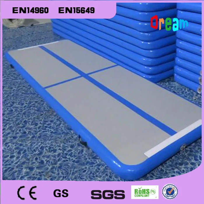 Bomba libre 6x1x0,2 m gimnasia pista de aire inflable estera de caída gimnasio AirTrack pista de caída inflable estera de pista de aire