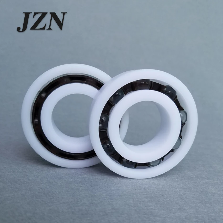 100pcs 606 POM plastic bearing Nylon bearing Corrosion resistant No rust Non-magnetic insulation