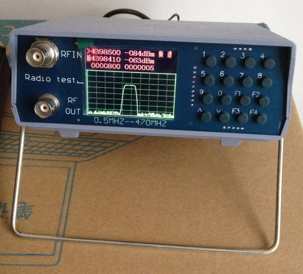 U/V UHF VHF Dual Band Spectrum Analyzer w/Tracking Source 136-173MHz/400-470MHz