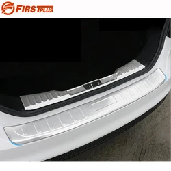 For Ford Focus 2015 2016 2017 Rear Bumper Protector Car Boot Trim Rearguards Adhesive Trunk Guard Sill Plate Scuff Cover