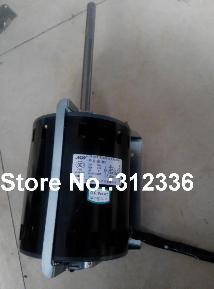 Fast Shipping MOW YF139-550-4A11 220V 50Hz 550W 4 Pole single phase capacitor run asynchronous motor