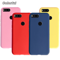 For Xiaomi Mi 5X Case Xaiomi Mi A1 Cover Ultra Slim Silicone Soft TPU Matte Back Cover For Xiaomi Mi 5X A1 Xiaomi Mi5X MiA1 Case