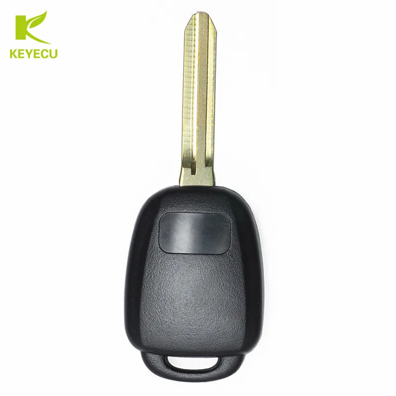 KEYECU 2+1 Button Replacement Remote Key Fob 314MHz With G Chip for Scion tC iQ for Toyota Yaris 2014 2015 2016 FCC ID: MOZB52TH