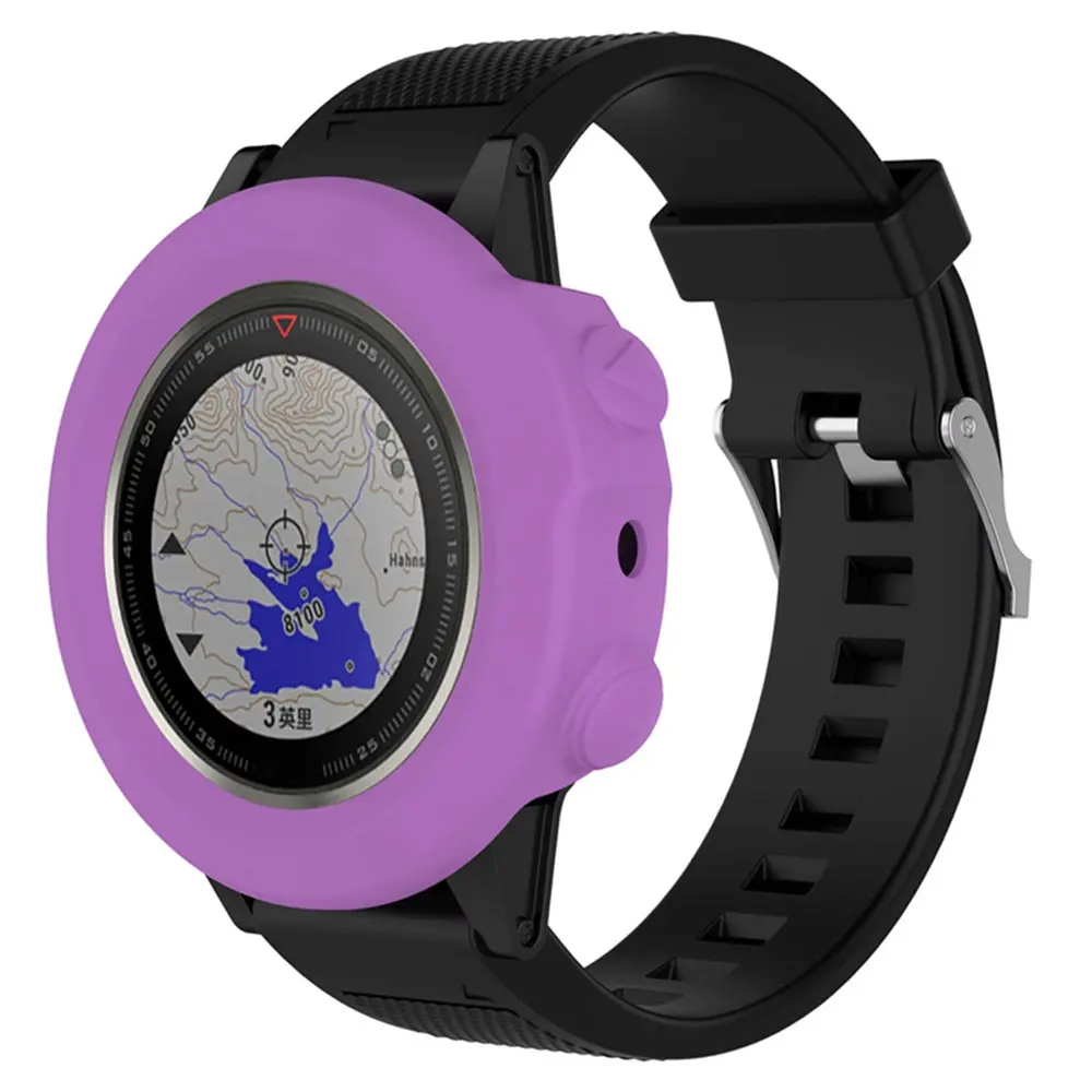 Koruyucu Kabuk kılıf Garmin Için fenix 5 5 S 5X Bilezik Izle Silikon Yumuşak Koruyucu Kabuk Garmin Için Fenix 5x5 s 5 Kılıfları