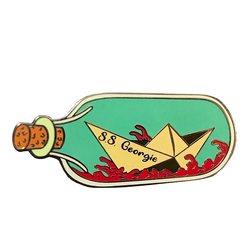 S.S. Georgie in a Bottle Hard Enamel Pin