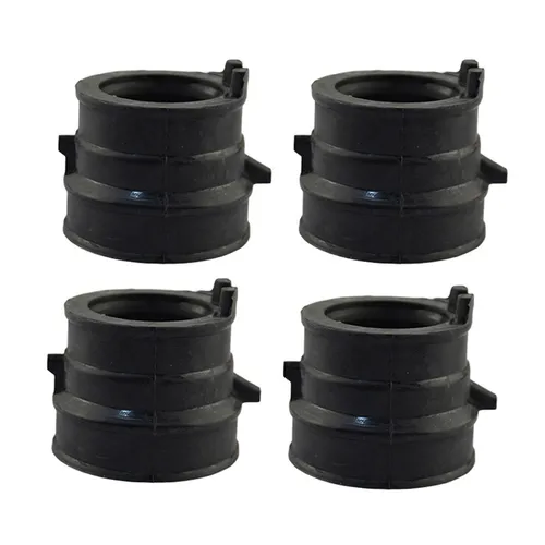 Imagen 2 del producto Almohadilla de carburador de motocicleta, colector de salida de admisión de plástico, interfaz para HONDA CBR250, CB400, MC14, MC17, MC19, MC22, CB400SF, 4 Uds.