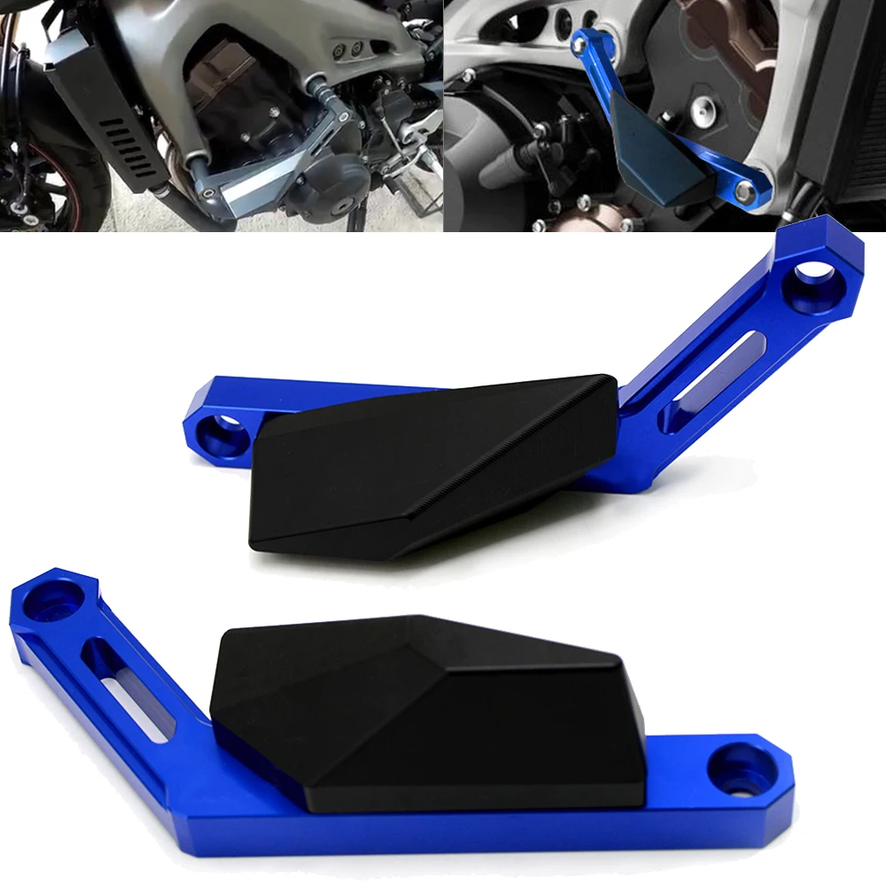 For YAMAHA MT 09 FZ-09 FJ09 15-17 CNC Engine Slider Cover Crash Pads Frame Protector Slider MT09 MT 09 FZ 09 2014 2015 2016 2017