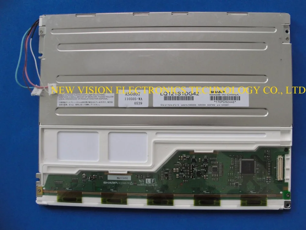 LQ121S1DG42 Original A+ Renovate 12.1 inch 800*600 LCD Display Screen for SHARP