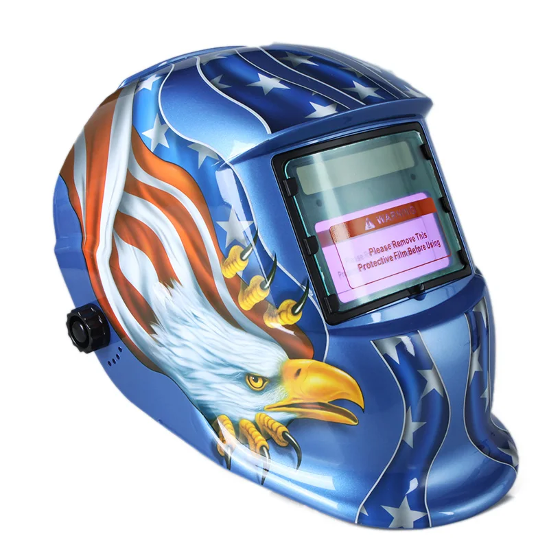 

New Arrival Welding Mask Solar Auto Darkening Welding Helmet Cap Arc Tig Mig Grinding Eagle Welding &Amp Soldering Supplies
