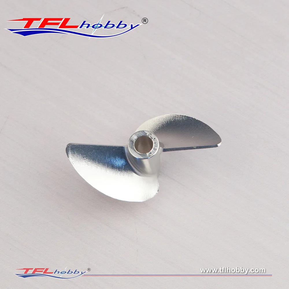 TFL Genuine Parts! 2 Blade G-Series CNC 1.9 Thread pitch Hole Dia 3.18mm/4.0mm Aluminium Propeller for RC boat