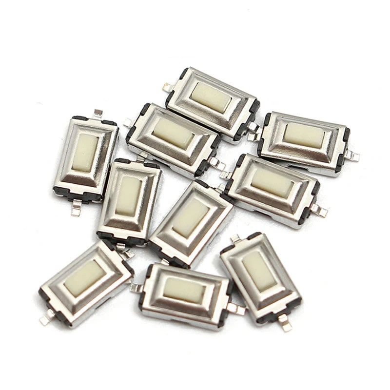 50pcs/lot Tact Tactile Push Button Micro Switch SMD Momentary SMT 2 pin 3*6*2.5mm 3x6x2.5mm