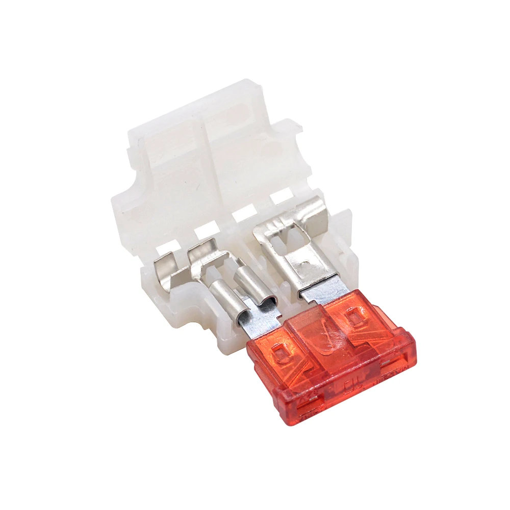 10sets Auto Standard Middle Fuse Holder +  Car Boat Truck ATC/ATO Blade Fuse 3A 5A 10A 15A 20A 25A 30A 35A 40A