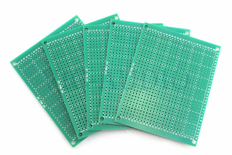 PCB Board Universal Board Double(Single) Faced Tin Plate 70mm*90mm*1.6mm 7*9CM Test Board 5PCS Free Shipping