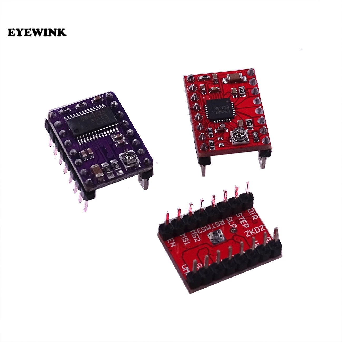 10PCS 3D Printer StepStick DRV8825 Stepper Motor Driver Carrier Reprap 4-layer PCB RAMPS replace A4988