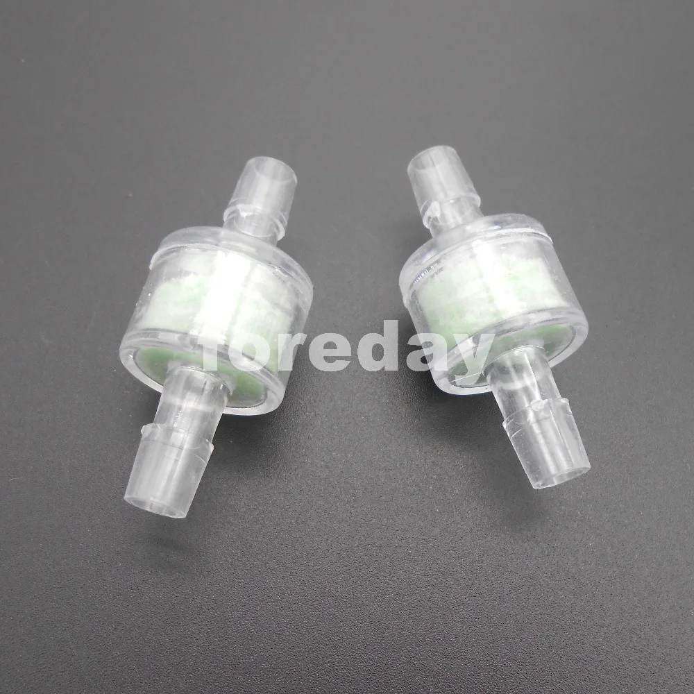 2PCS X NEW 6MM transfer filter Original 6mm Tube transfer filter fit for oil water air Aquarium fish pond M6 6MM-6MM * FD212