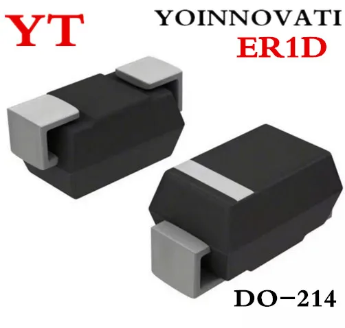  ER1D 1A 200V DO-214AA SMB Rectifier Diode x100pcs