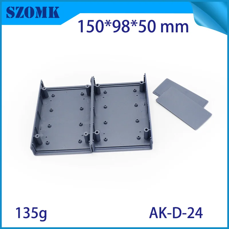 1Piece 150*98*50mm szomk desktop industrial control enclosure plastic box for electronic components plastic switch housing