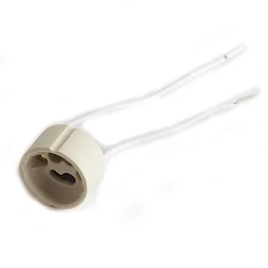 DIY Ceramic Douille Gu10 lamp Holder Base Gu10 Socket Bulb Holder 110v-220v